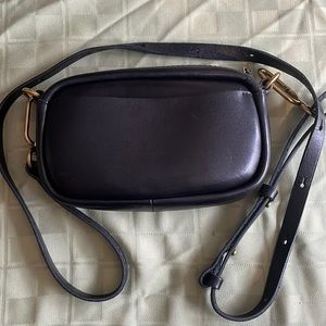 Small leather Madewell bag